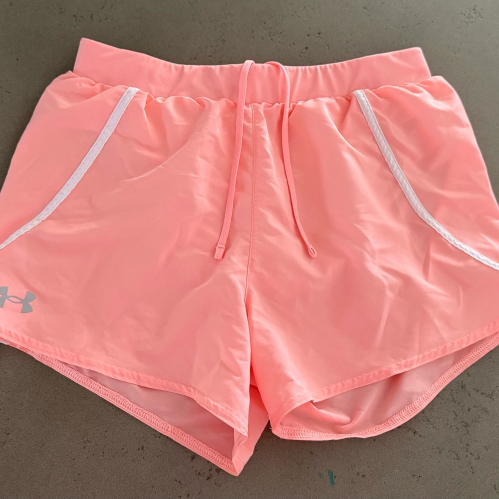 Under Armour Girls Pink Shorts